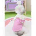 thumbnail image 4 of Valentine's Day Pet Clothes - Vest, Autumn And Winter, Suitable For Dogs & Cats - 23 Space Heart Print Coat, 4 of 5