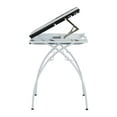Futura Metal Drafting Drawing Craft Table with Glass Angle Adjustable