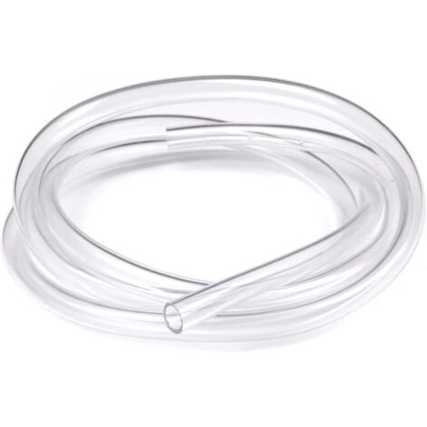 5M Transparent Tubing, 10mm Aquarium Tubing, Water Pump Tube, Clear Plastic Tube, for Pump Transfer (10 x 12mm)