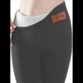 thumbnail image 1 of Leggings de Cintura Alta y Gruesos para Mujer: Pantalones de Yoga, Ciclismo y Entrenamiento con Control de Abdomen Sin Transparencias. Gris Oscuro y Etiqueta M, 1 of 3