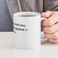 thumbnail image 6 of CafePress - Chuck Bass Mug - 11 oz Ceramic Mug - Novelty Coffee Tea Cup, 6 of 6