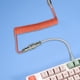 thumbnail image 4 of Pisexur Electronics - Cable USB C en espiral para teclado de juegos para hombre, cable RGB de doble funda para teclado mecánico con metal desmontable de 1,5 m, USB-C a USB-A, organizador de electróni, 4 of 8