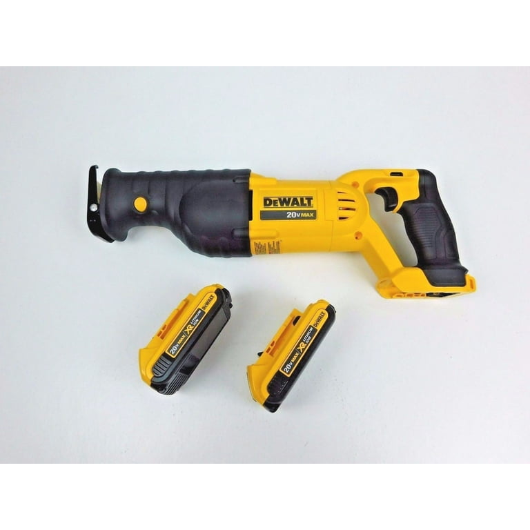 Dewalt 20V Cordless Reciprocating Sawzall DCS380 DCB203 2Pack