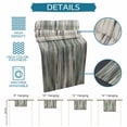 thumbnail image 6 of Sage Green Vintage Table Runner 48 Inches Long Farmhouse Dress Scarves, Stripes Painting Retro Abstract Art Dining Tablerunner for Coffee Table/Kitchen Island/Party Décor, 13" x 48", 6 of 8