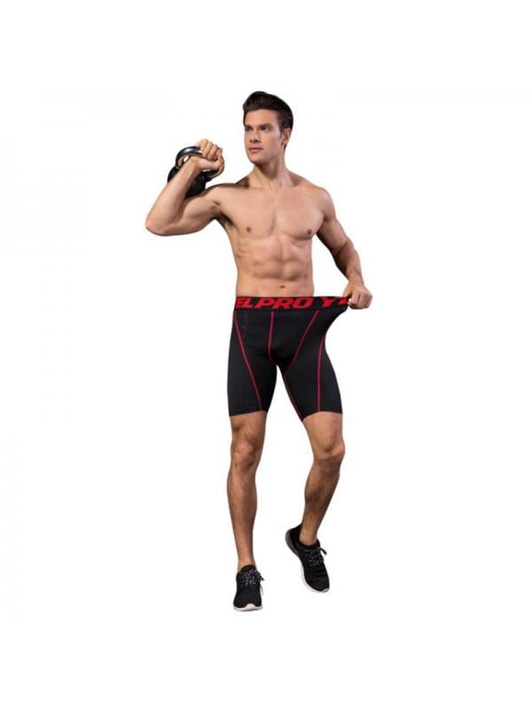 Men's Compression Shorts Base Layer Athletic Underwear Shorts