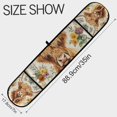thumbnail image 3 of Yayeee Double Oven Mitt Kitchen Heat Resistant Baking 35" x7" Quilted Glove, Floral Cow, 3 of 6