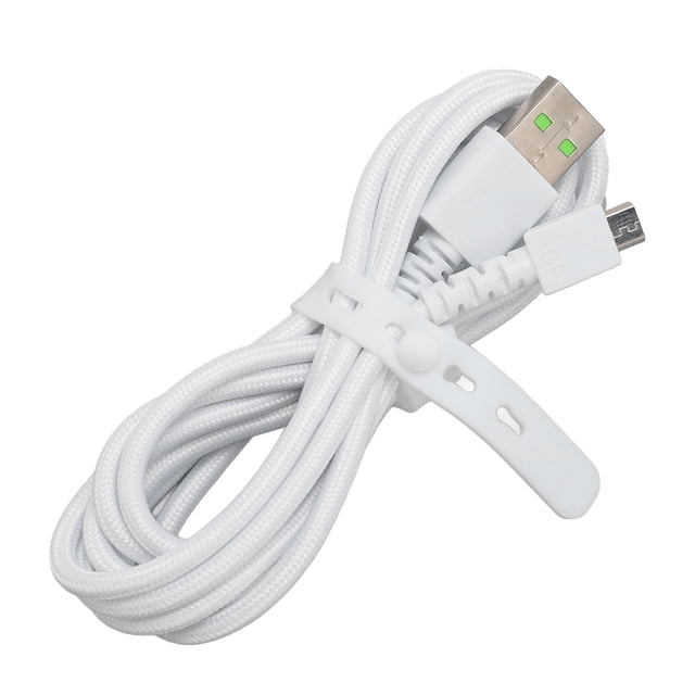USB Charging Cable for Naga Pro Mouse, 5.9ft USB Braided Mouse Charging Cable Replacement for Naga Pro, for V2 Pro, for Basilisk Mouse and More