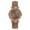 Brown, variant on Watches for Women Christmas Birthday Gift Fashion Women Leather Casual Watch Luxury Analog Quartz Crystal Wristwatch