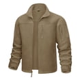 thumbnail image 1 of Chaqueta CRYSULLY de forro polar para hombre, caza, militar, senderismo, 1 of 7