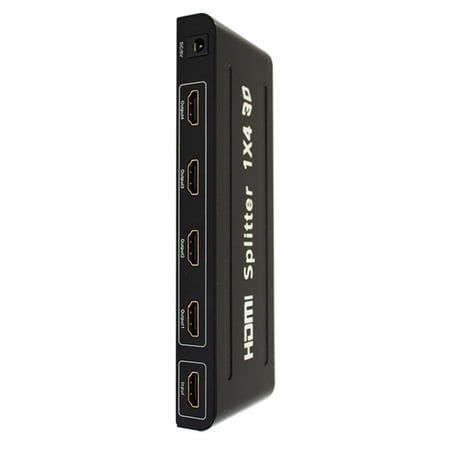 Versatile 1x4 for HDMI Splitter Screen to Multiple Displays for Retail and Training Rooms