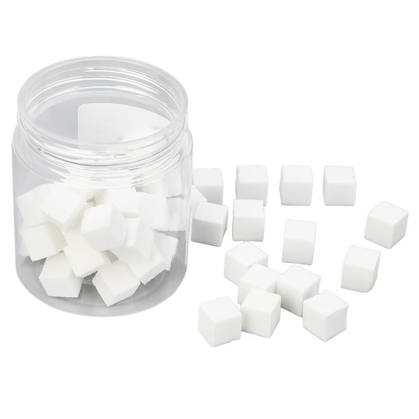 Esponjas Para Decoración De Uñas, Esponjas Suaves Para Uñas Que Agarran La Pluma De Alta Densidad 50 Piezas Para Limpiar Pintura