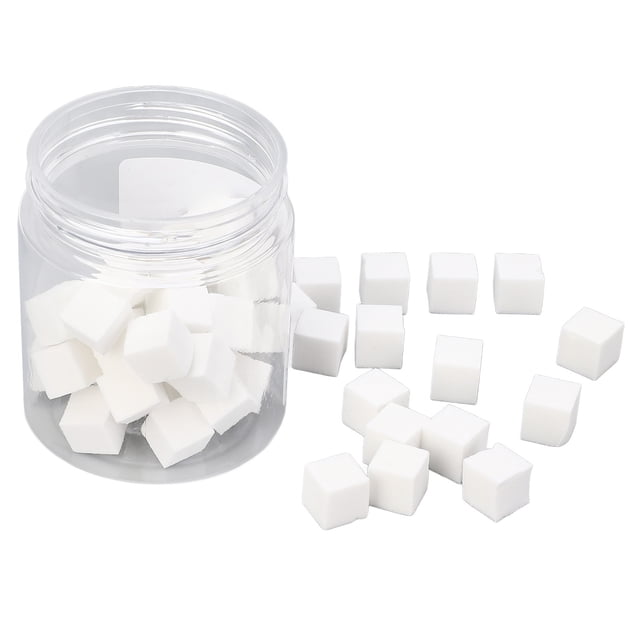 Esponjas Para Decoración De Uñas, Esponjas Suaves Para Uñas Que Agarran La Pluma De Alta Densidad 50 Piezas Para Limpiar Pintura