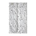 thumbnail image 1 of Abstract Hanging Pocket Organizer, Repetitive Mini Triangular with Stripes and Dots, Printed Polyester Storage Bag with Pockets, 21" x 31", Charcoal Grey Pale Taupe, 1 of 2