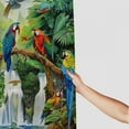 thumbnail image 3 of Orinice Shower curtain set, paradise parrot waterproof shower curtain with 12 hooks, bathroom décor set 69x72, 3 of 7