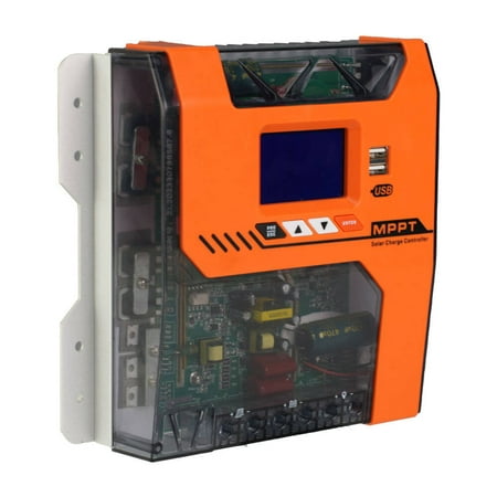 Y&H MPPT 60A Solar Charger Controller 12V 24V 36V 48V Battery Charger Solar Panel Regulator Max PV Input 150VDC Work with AGM, Gel, Flooded and Lithium