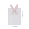 thumbnail image 3 of Easter Bunny Chair Covers Set of 1, Plush Long Ear Slipcover for Dining Room, Soft Faux Fur Holiday Home Decor, Festive Table Accent for Spring Celebrations, 3 of 8