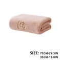 thumbnail image 3 of Home Water Absorbing Drying Non Shedding Embroidered Towel, 3 of 5