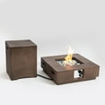 thumbnail image 6 of Clearance! Propane Tank Cover Table, Square Propane Tank Holder Hideaway for 20 lb Propane Tank, Gas Tank Storage Side Table, 6 of 9