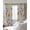 Beige, variant on Colorful Hand Print Blackout Curtains for Bedroom/Living Room, Thermal Insulated Kitchen Curtains, Cartoon Watercolor Cute Graffiti Grommet Darkening Window Treatment Drapes 42"x63"x2