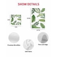 thumbnail image 7 of Green Leaves Kitchen Dish Towels for Drying Dishes Set of 4, Tropical Summer Botanical Watercolor Elegant Leaf Waffle Weave Microfiber Hand Tea Bathroom Towels Quick Dry & Absorbent Towel 15.7x23.6, 7 of 7