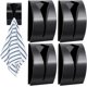 thumbnail image 1 of 4 Pcs Kitchen Towel Holder Grabber Self Adhesive, Stainless Steel Kitchen Dish Towel Hook ,Wall Mount Non-Drilling Hand Towel Hanger Towel Holders, 1 of 4