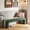 Green, variant on Gericco Upholstered Waterfall Bench,Entryway Bench for Living Room, Bedroom and Hallway, Pink