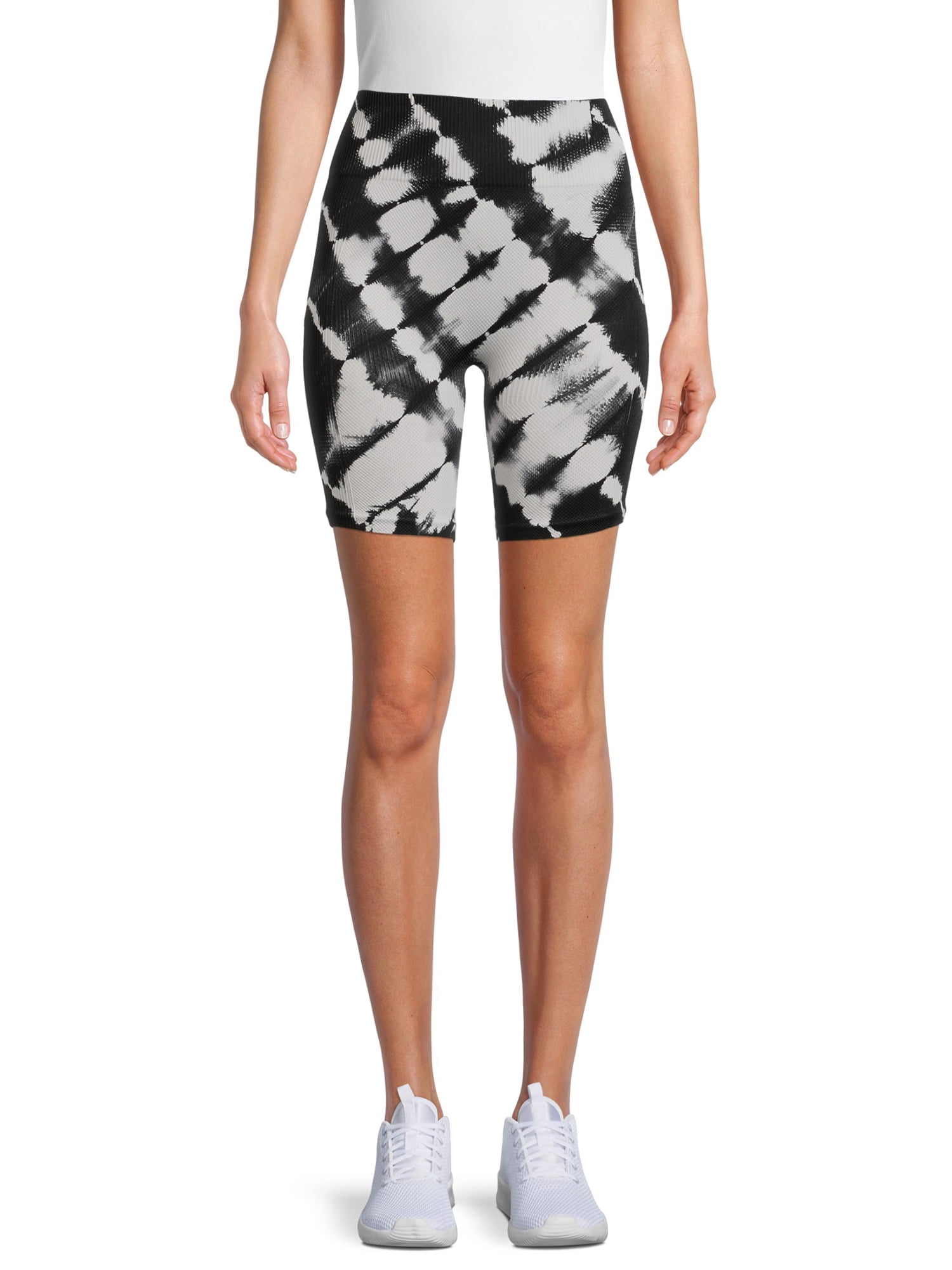 【AAKE】WIND BIKER SHORTS Avia Women's Seamless Tie-Dye Bike Shorts, 7” Inseam, Sizes