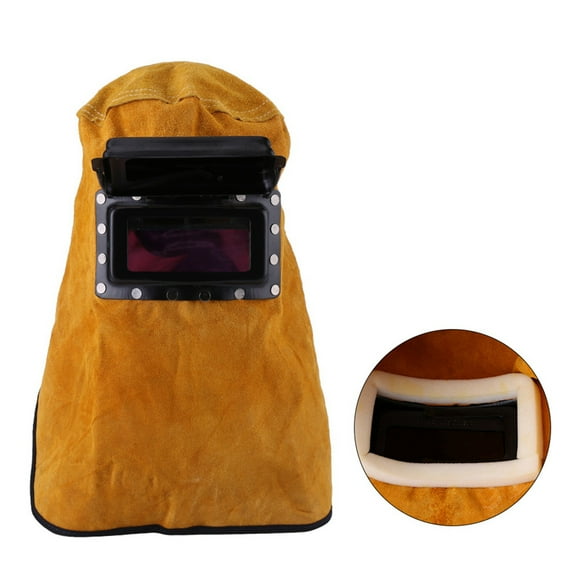 Welding Helmet with Lens, Large View Auto Darkening Welding Helmet Breathable Comfortable to Wear Protection Hood Mask for Arc Weld Cutting Grinding