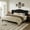 Black, variant on Amolife Queen Bed Frame with Velvet Upholstered Wingback Headboard, Personalized Platform Bed, No Box Spring Required, White