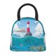 thumbnail image 1 of Balery Lighthouse Sea Port Bolsa de Almuerzo para Mujeres, Caja de Almuerzo, Bolsa de Almuerzo Pequeña Impermeable, Tote de Almuerzo Reutilizable con Gran Capacidad, 1 of 6