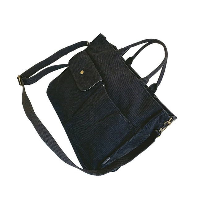 Youkk Sac de Collège Sac de Voyage Restez Organisé et à la Mode en Déplacement Sangle Réglable Noir 1ensemble