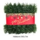 thumbnail image 3 of Corona Navideña de Lana Verde con Cinta de Ratán para Decoración de Bodas y Fiestas | 1 Unidad, Plástico Verde, 1000 Cm | Decoración para El Hogar | Idea de Regalo, 3 of 7