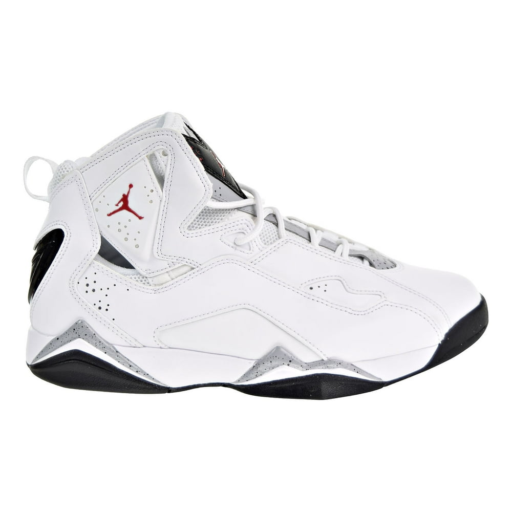 Jordan - Jordan True Flight Men's Shoes White/Gym Red/Black/Wolf Grey ...