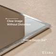thumbnail image 5 of Eviva Sax 24 in. Polished Chrome Framed Bathroom Wall Mirror, 5 of 7