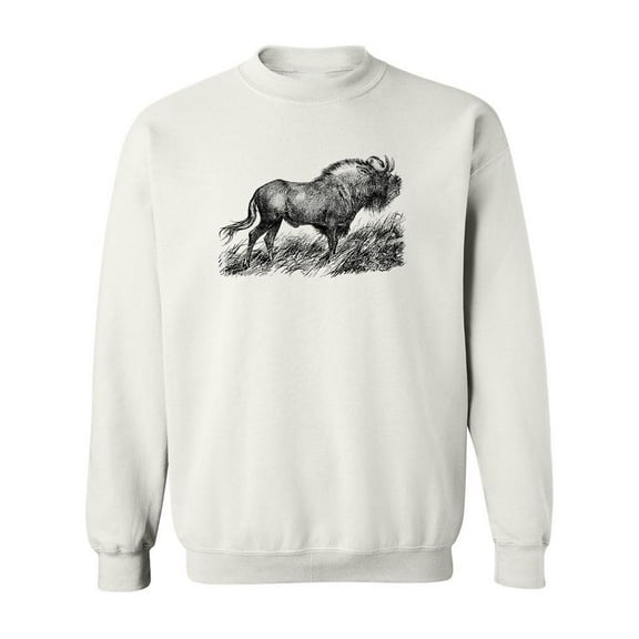 Wildebeest Sweatshirt Men -Image by Shutterstock, Male Large