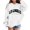 White, variant on Tanghaowl Kids Hoodies Girls Hoodies Sweatshirts for Girls Cute Long Sleeve Pullover Sweatshirt for Kids Casual Comfortable Wear for Daily White 2-3 Years