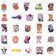 thumbnail image 4 of Paquete de pegatinas Chainsaws Mans Anime, 50 unidades, 3-8 cm, decorativas, 4 of 5