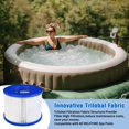 thumbnail image 3 of Screw-in Hot Tub Filter Cartridges Replacement for All RELXTIME, ALEKO, Wejoy, Aquaspa Spa,Clever Spa Filter,Threaded Filter for, 3 of 6