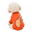 thumbnail image 2 of Eoperou Pet Clothes Cartoon Print Warm Soft Teddy Sweater for Outdoor Activity, 2 of 8