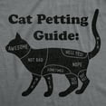 thumbnail image 2 of Mens Cat Petting Guide T Shirt Funny Pet Kitty Lover Crazy Cat Lady Novelty Tee Graphic Tees, 2 of 9