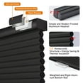 Persilux Blackout Cellular Blinds for Windows Cordless Room Darkening