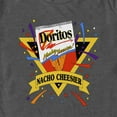 thumbnail image 2 of Men's Doritos Retro Nacho Cheesier Graphic Tee Charcoal Heather X Large, 2 of 5