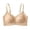 Khaki, variant on Jelly Strip Lift Soft Support Bra for Seamless No Side Push Up Demi Fixed Cup Wireless Comfort Low Back Bra plus Size Sports Bra Compression Bra Maximum Support Sports Bras for Women High Support