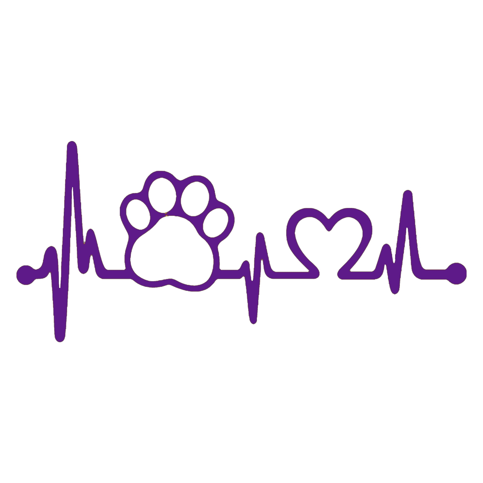 8" HEARTBEAT CHIHUAHUA LOVE Vinyl Decal Sticker Car Window Laptop Rescue Pet Dog