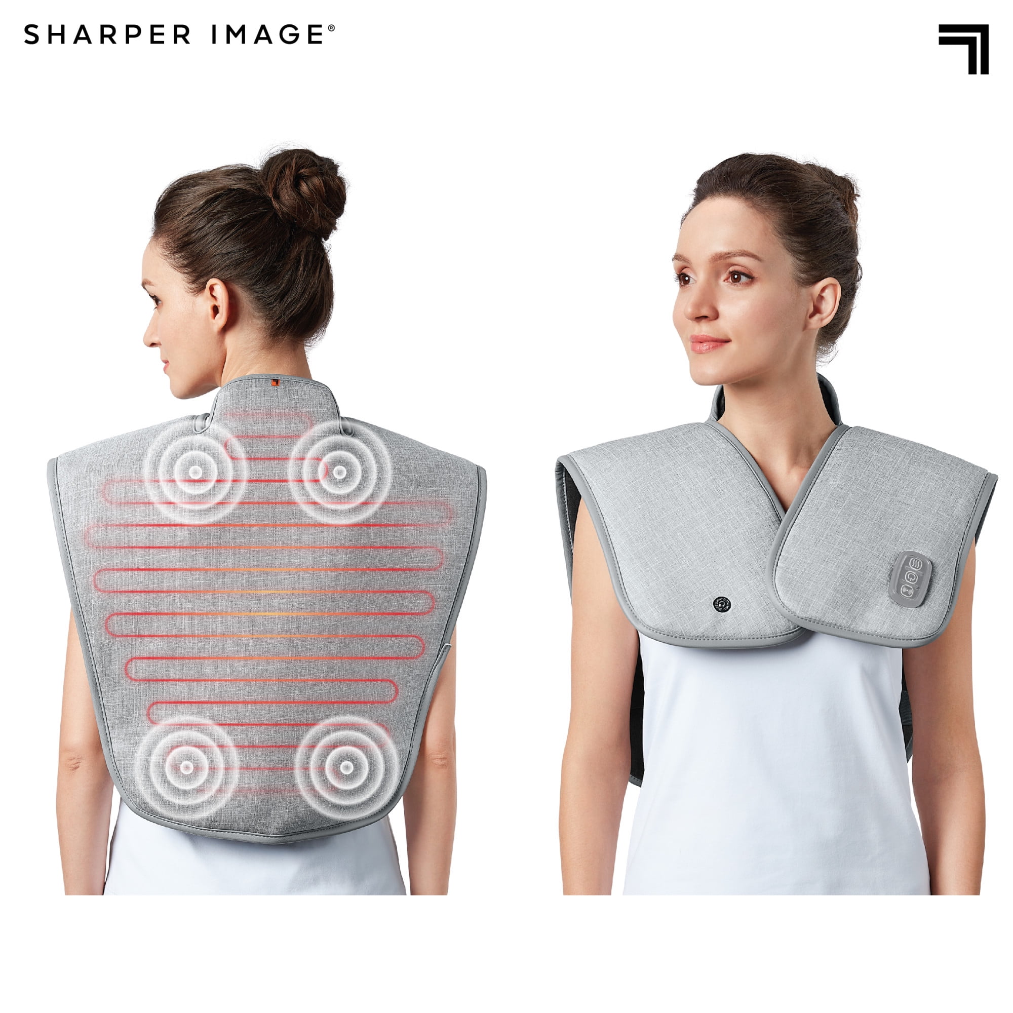 3-In-1 Heated Neck Therapy with Remote by Sharper Image