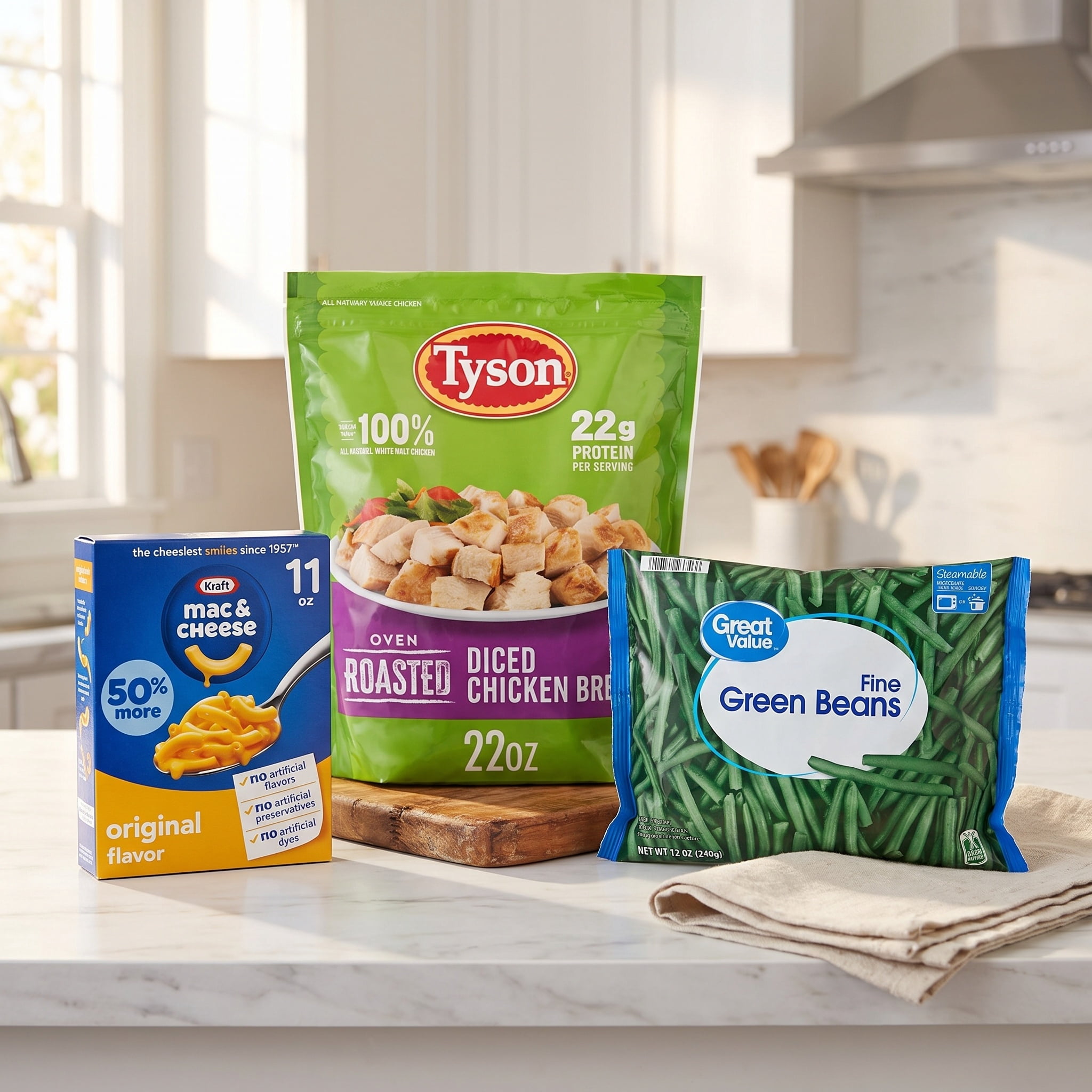 Mac and Cheese and Chicken Meal Bundle