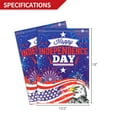 thumbnail image 6 of ANLEY Double Sided Premium Garden Flag, July 4th Independence Day USA American Memorial Garden Flags - 18 x 12.5 Inch, 6 of 7