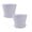White 2Pack, variant on 2Pcs Long Open Flowerpot Resin Flowerpot Balcony Large Rose Pot Pot Succulent Flowerpot Flower Pots