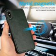 thumbnail image 2 of Funda tipo cartera de PU con tapa para iPhone X/XS, estilo empresarial, con cordón, ranuras para tarjetas, función atril, compatible con carga magnética, a prueba de caídas, protección total., 2 of 5