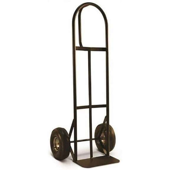 Milwaukee Hand Truck DC30019 800 lbs D-Handle Truck with 10 in. Pneumatic Tire, Black